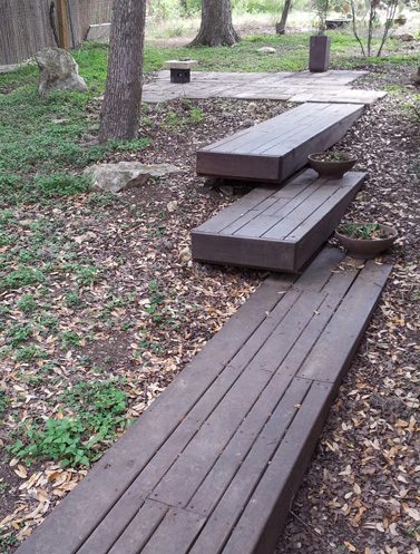 walkway and flagstone