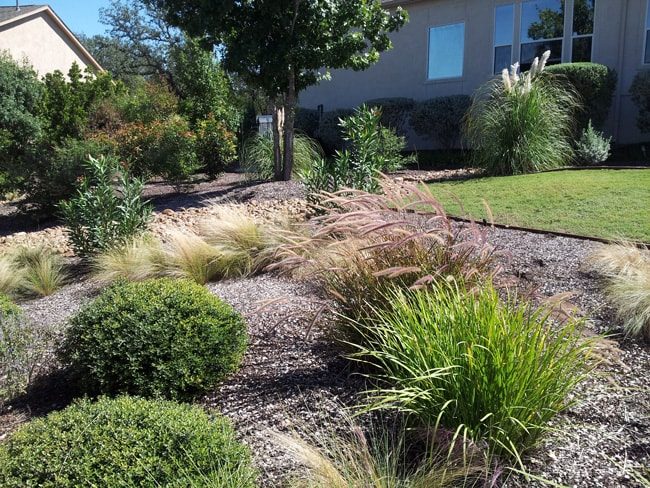 ornamental grass sweep