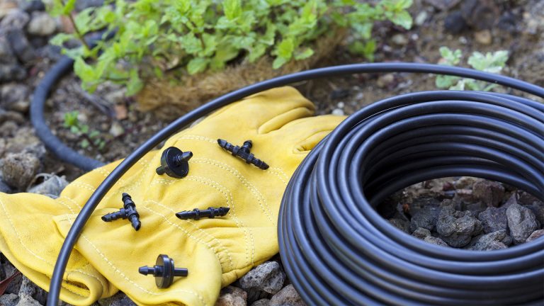 Water drip system parts and gloves