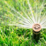 sprinkler head closeup