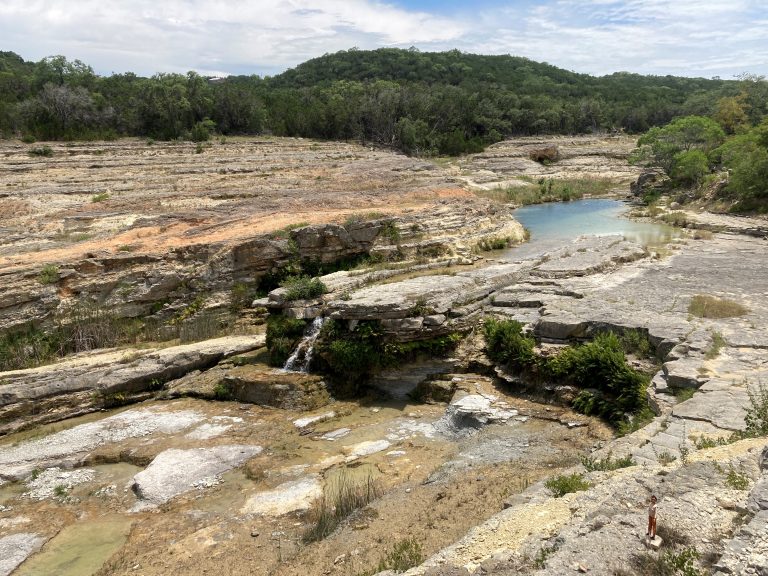 canyon lake waterfall