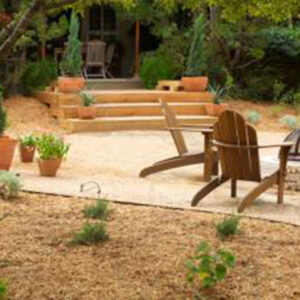 Flagstone patio