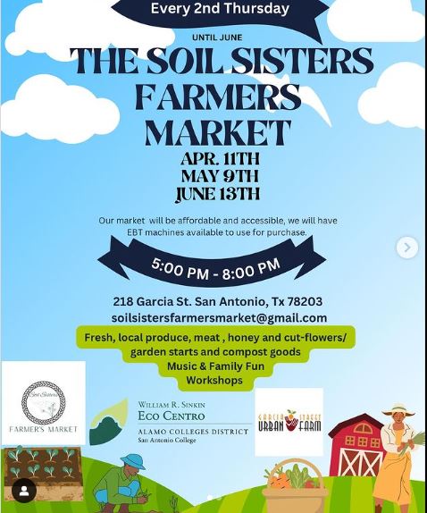 Banner for Soil Sisters Farmers Market