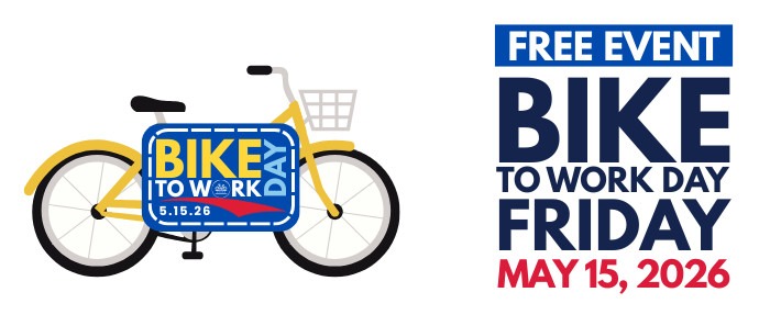 May calendar listing for Alamo Area Bike to Work Day on the 15th.