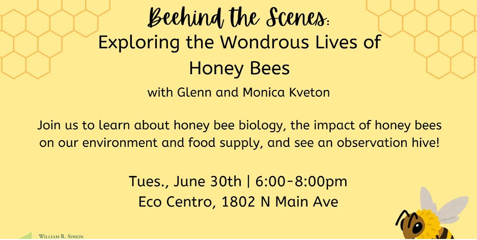 June calendar entry for Eco Centro class on the 30th.