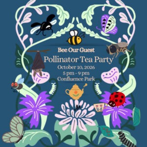 October Calendar entry for San Antonio River Foundation Pollinator Tea Party on the 10th