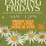 Banner Image for Gardopia Gardens New West Chino Property from 9am to 12 pm on Friday July 10th, 17th, 24th and 31st