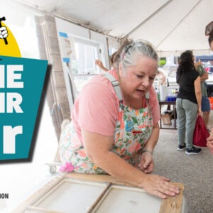 Event Graphic for the Home Repair Fair, presented by the City of San Antonio Office of Historic Preservation